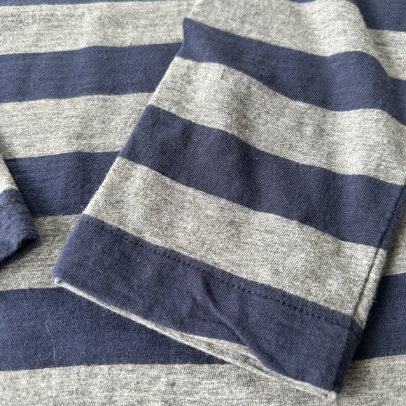 Gap Factory Cotton Striped Dress Navy, Gray and Pink Size M - Picture 3 of 6